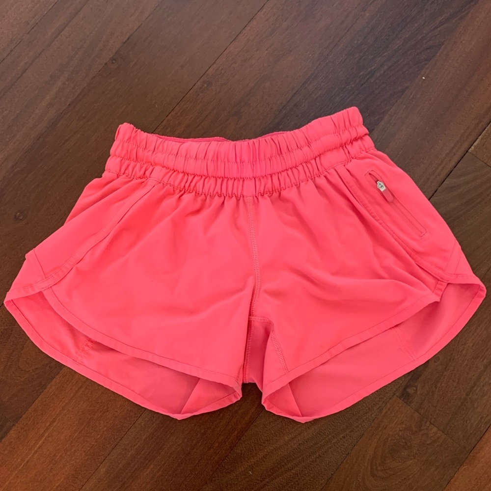 LuluLemon Hot Pink Tracker Short V